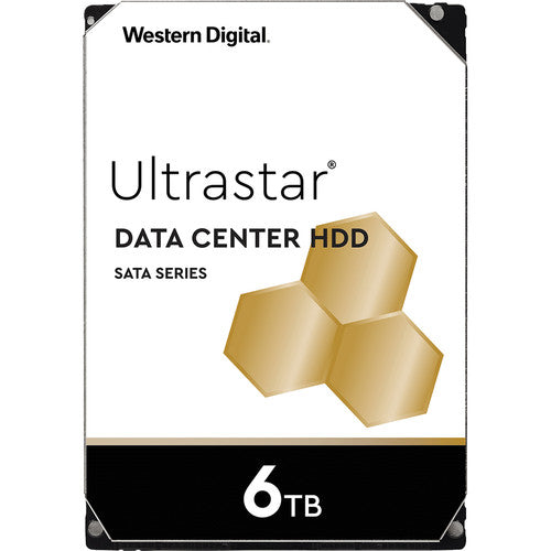 WD 6TB Ultrastar 7200 rpm SATA 3.5" Data Center HDD (Retail Packaging)