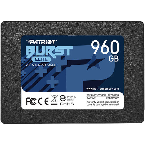 Patriot 960GB Burst Elite 2.5" SATA III SSD