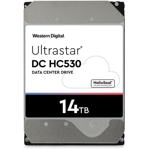 WD 14TB Ultrastar DC HC530 7200 rpm SATA III 3.5" Data Center HDD