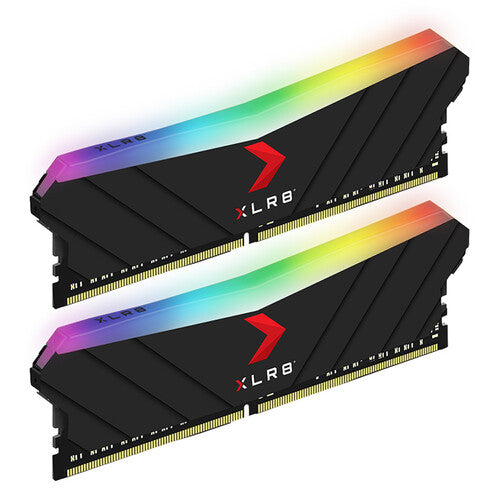 PNY 32GB XLR8 DDR4 3600 MHz Kit (2 x 16GB, Black)