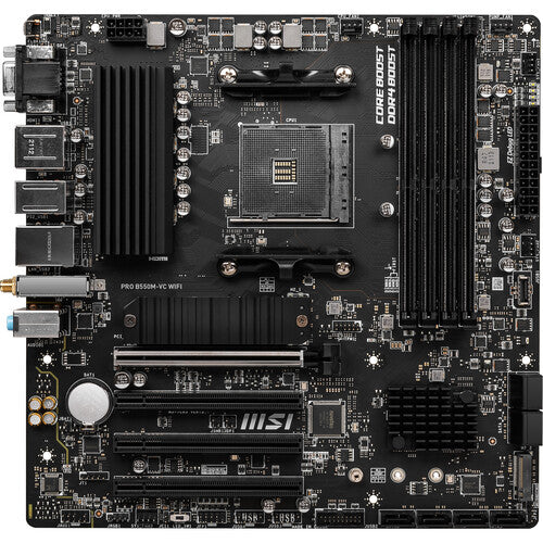 MSI PRO B550M-VC WIFI AM4 Micro-ATX