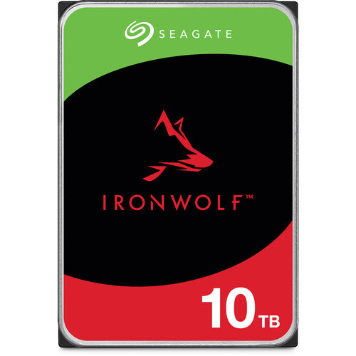 Seagate 10TB IronWolf 7200 rpm SATA III 3.5" NAS HDD (CMR, OEM)