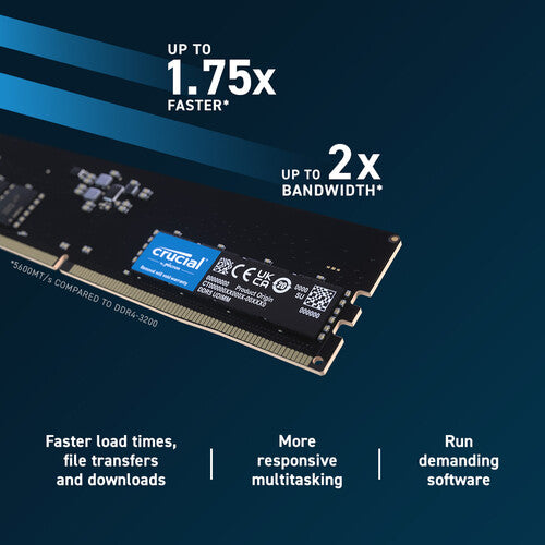 Crucial 16GB DDR5 5200 MHz UDIMM