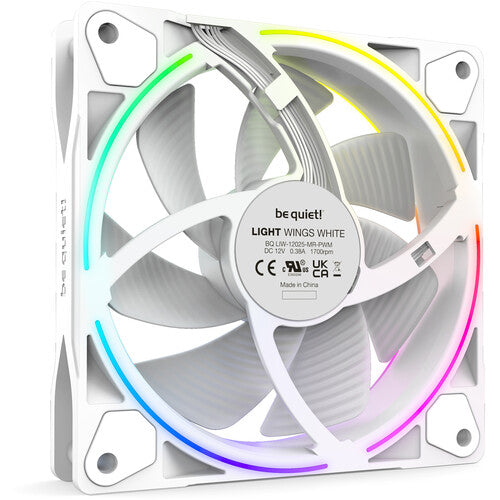 be quiet! Light Wings PWM 120mm ARGB (3-Pack,White)