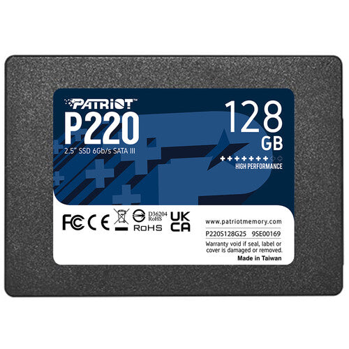 Patriot 128GB P220 Series SATA III 2.5" SSD