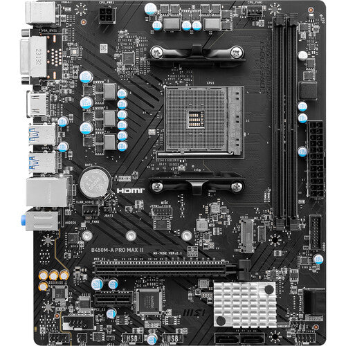 MSI B450M-A PRO MAX II AM4 Micro-ATX