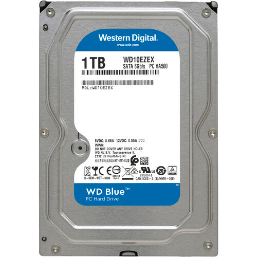 WD 1TB Blue 7200 SATA III 3.5" HDD