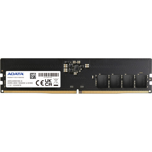 ADATA Technology 16GB DDR5 4800 MHz UDIMM (2-Pack)