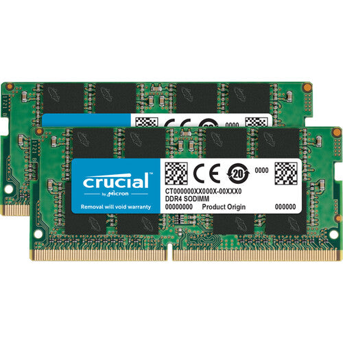 La computadora portátil crucial de 32 GB DDR4 3200 MHz Sodimm kit (2 x 16 GB)