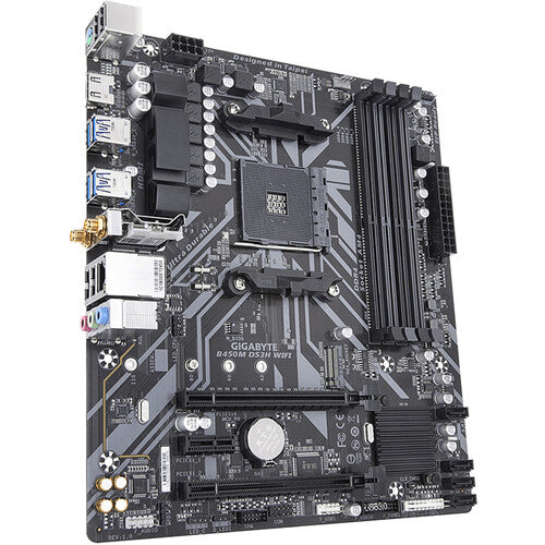 Gigabyte B450M DS3H Wifi AM4 Micro-ATX