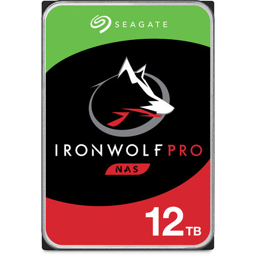 Seagate 12tb Ironwolf Pro 7200 RPM SATA III 3.5 "NAS HDD (CMR)