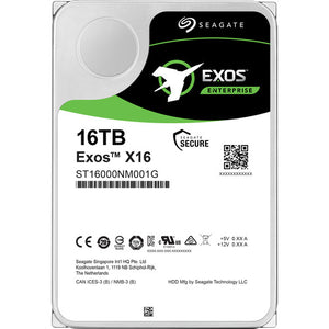 Seagate 16TB exos X16 7200 RPM SATA III 3.5 "HDD