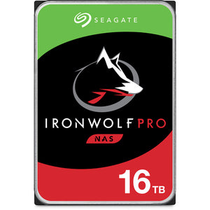 Seagate 16TB Ironwolf Pro 7200 RPM SATA III 3.5 "NAS HDD (CMR)