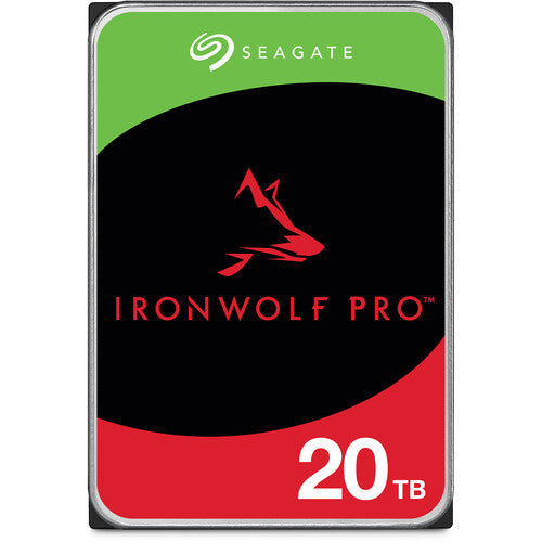 Seagate 20TB Ironwolf Pro 7200 RPM SATA III 3.5 "NAS HDD (CMR)