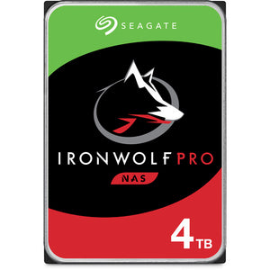 Seagate 4TB Ironwolf Pro 7200 RPM SATA III 3.5 "NAS HDD (CMR)