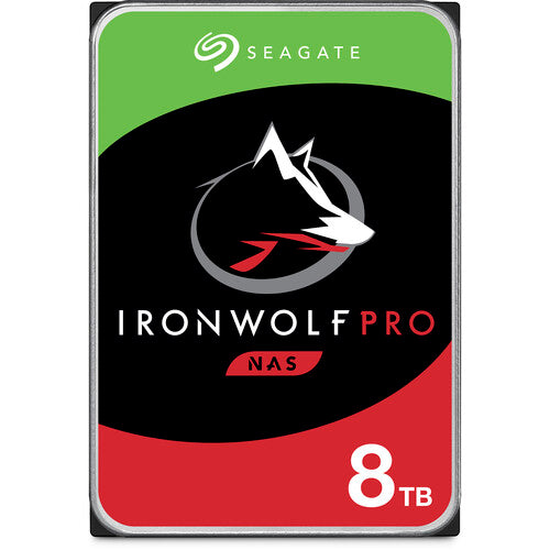 Seagate 8TB Ironwolf Pro 7200 RPM SATA III 3.5 "NAS HDD (CMR)