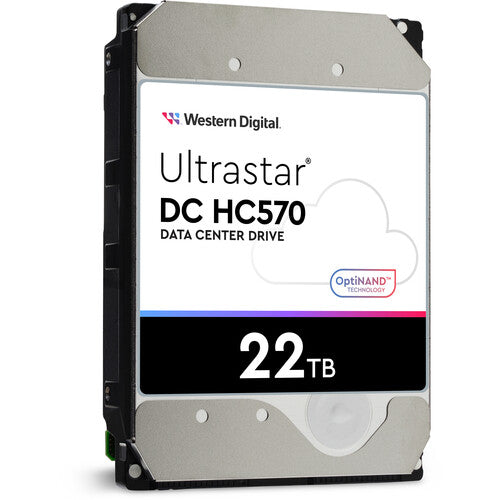 WD 22TB UltraStar 7200 RPM SATA 3.5 "Centro de datos HDD (Embalaje OEM)