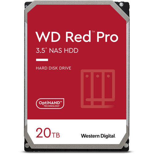 WD 20TB RED PRO 7200 RPM SATA III 3.5 "NAS HDD