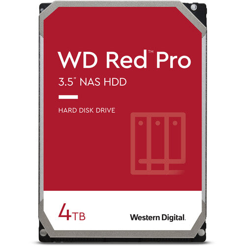 WD 4TB RED PRO 7200 RPM SATA III 3.5 "NAS HDD