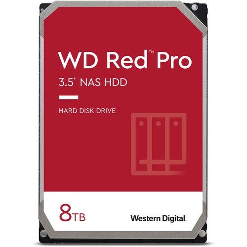 WD 8TB RED PRO 7200 RPM SATA III 3.5 "NAS HDD